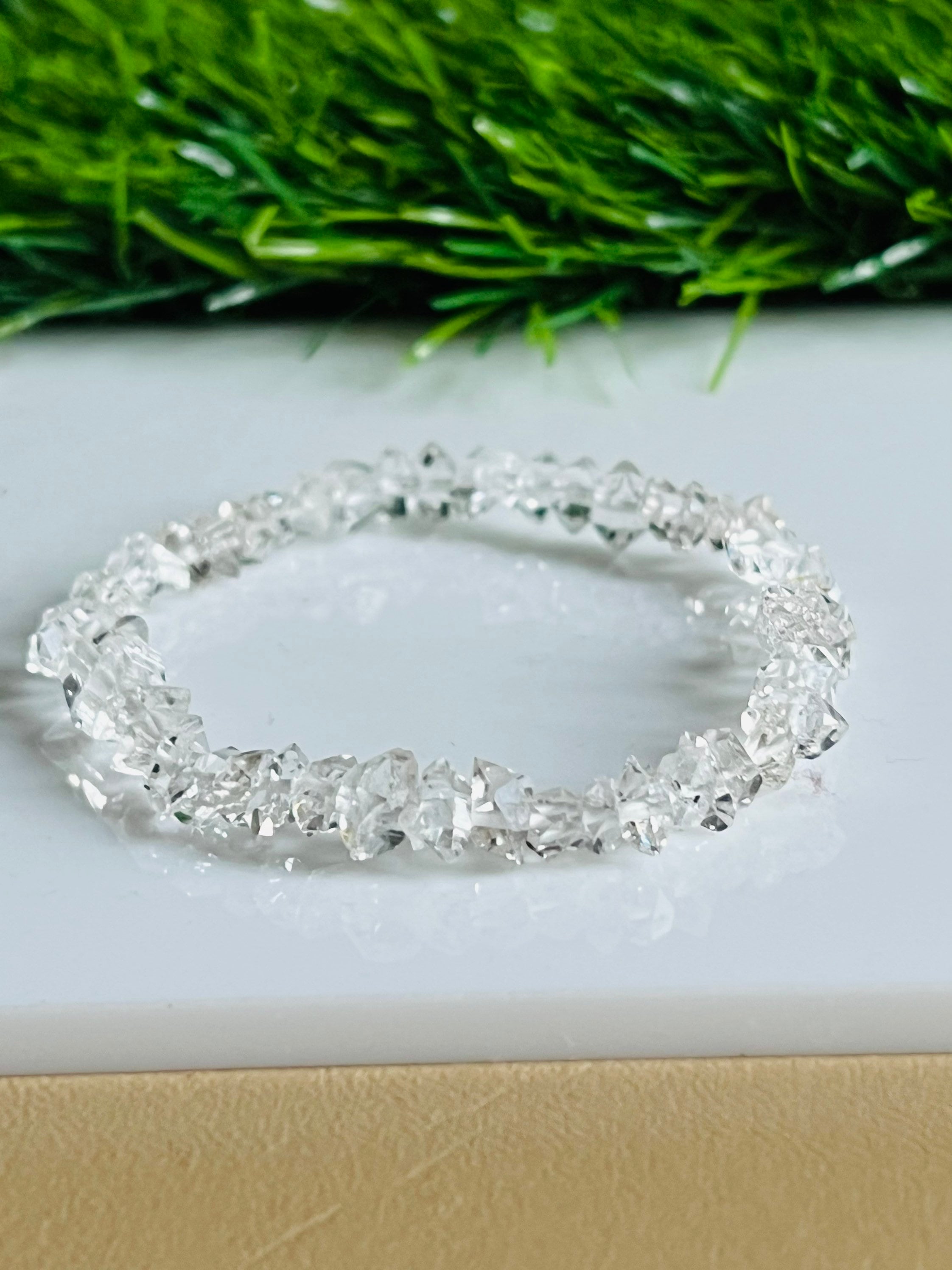 Herkimer diamond Bracelet – Rudradhyay